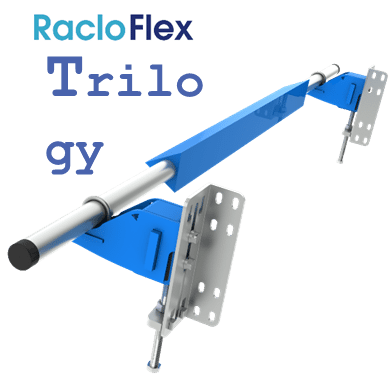 RacloFlex Trilogy, trekantet vendbar båndskraber